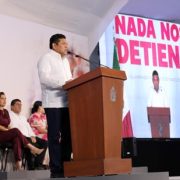 El bienestar, honestidad y desarrollo llegaron para quedarse: Javier May Rodríguez