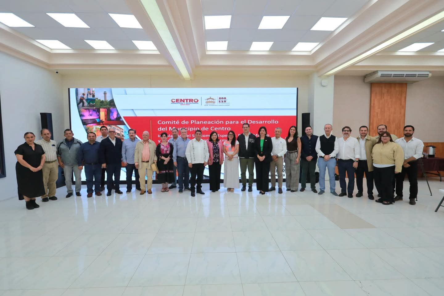 Instalan Subcomité para revitalizar el Centro Antiguo de Villahermosa