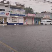 Lluvias intensas provocan anegaciones en Cárdenas