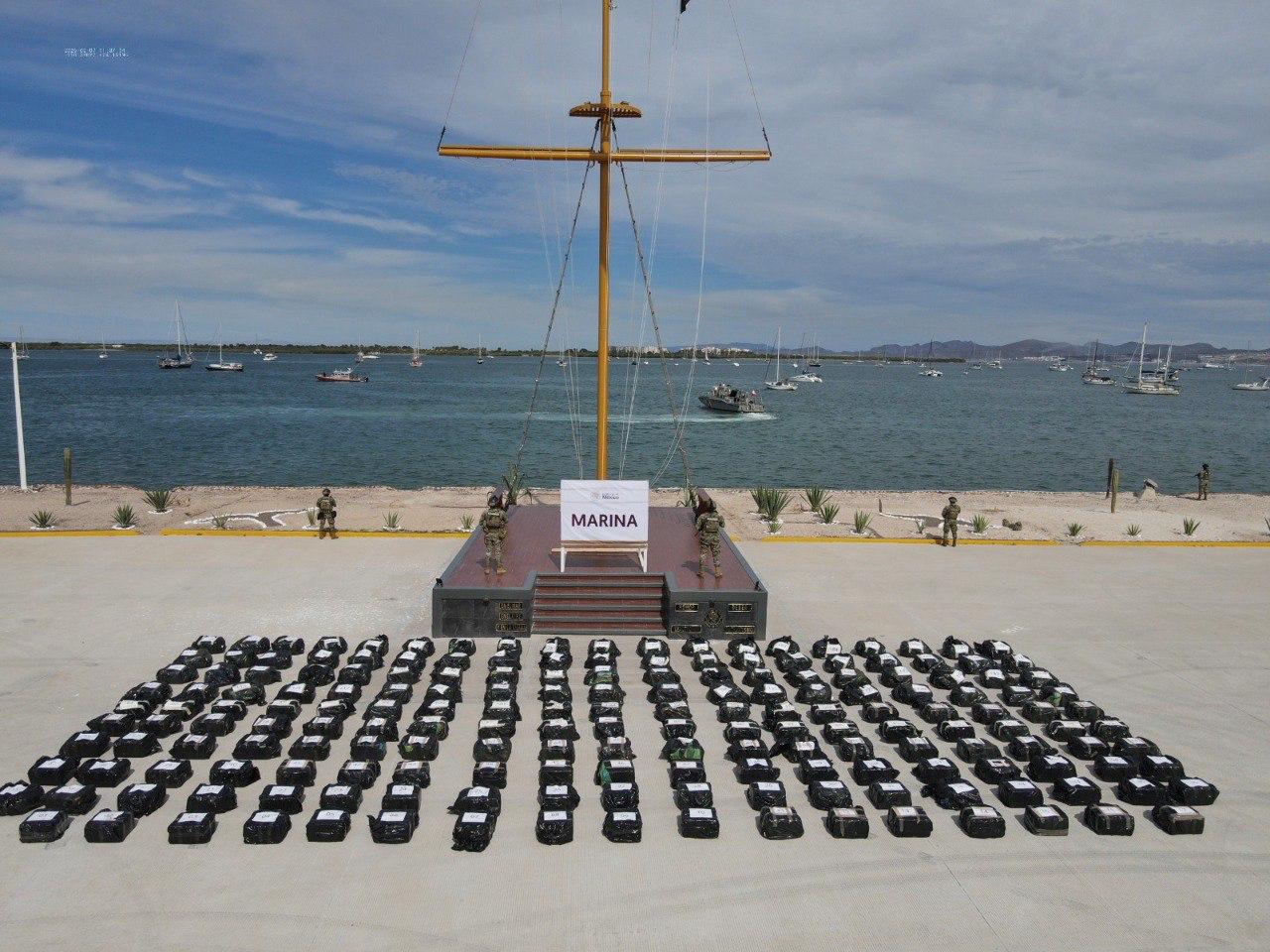 Secretaría de Marina informa balance de resultados en mar, aire y tierra durante 2026