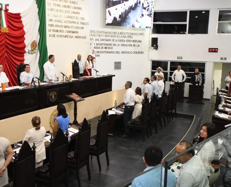 Aprueba Congreso de Tabasco ampliación presupuestal