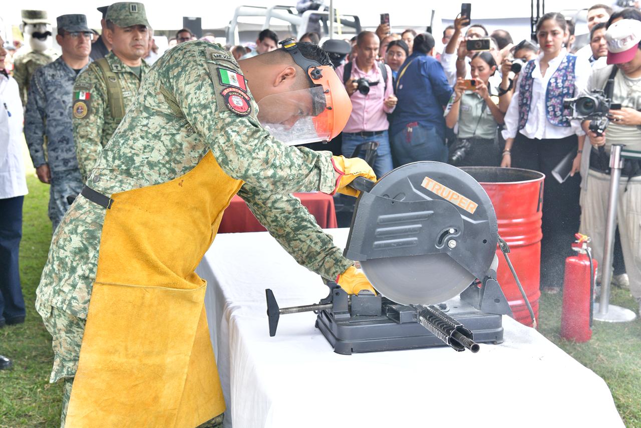 Desarme voluntario para prevenir riesgos