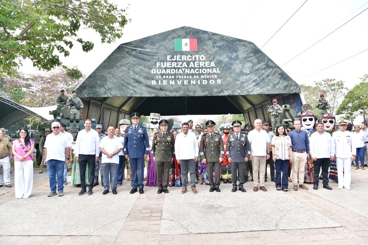 Exposición militar “La Gran Fuerza de México” 