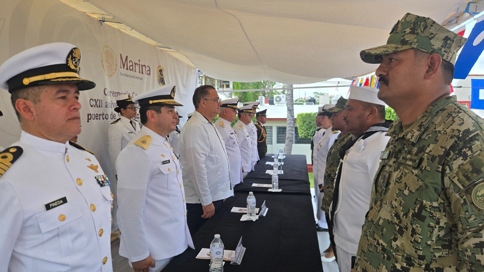 ceremonia conmemorativa por el 112 aniversario de la Gesta Heroica 