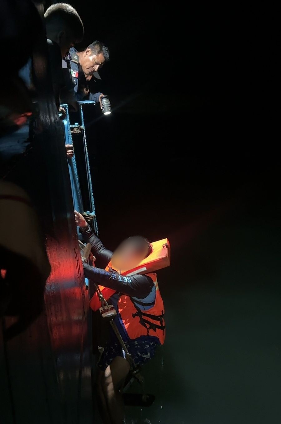 Operativo de búsqueda por mar