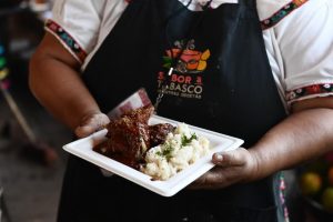 Tabasco brilló en Los Pinos con una muestra gastronómica que cautivó a los asistentes con auténticos platillos típicos de la región.
