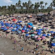 Playas y balnearios de Tabasco registran saldo blanco