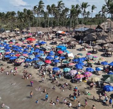 Playas y balnearios de Tabasco registran saldo blanco