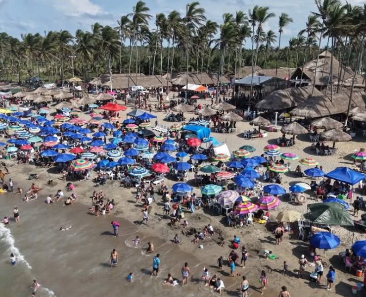 Playas y balnearios de Tabasco registran saldo blanco