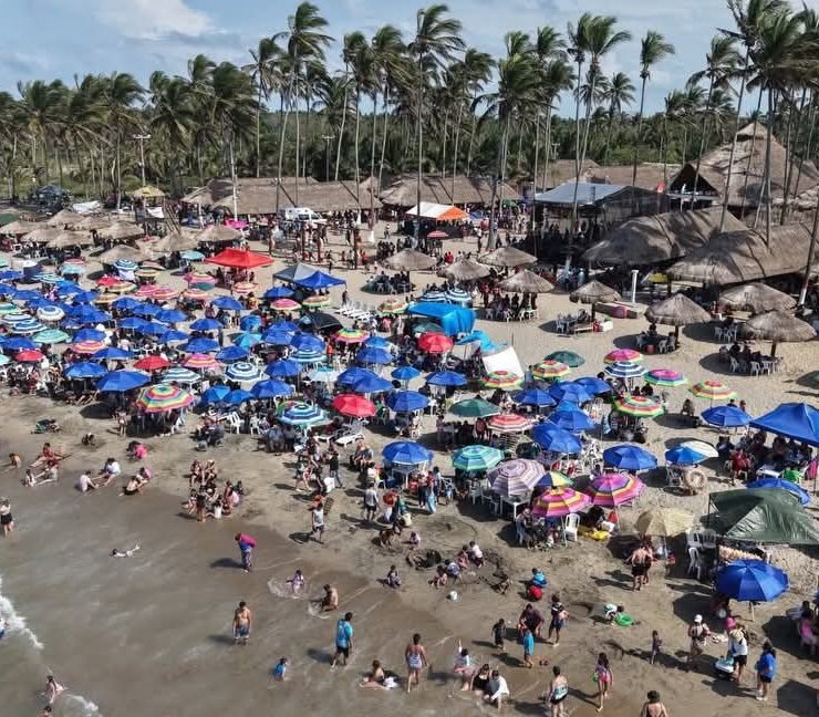 Playas y balnearios de Tabasco registran saldo blanco