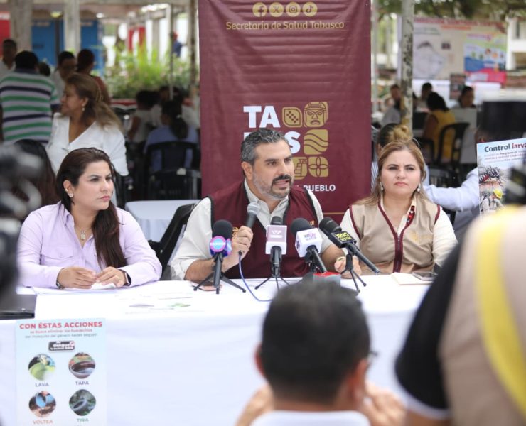 Salud anuncia Plan Emergente contra el dengue en Tabasco