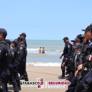 Refuerzan seguridad con operativo Vacaciones Seguras 2026 en Tabasco