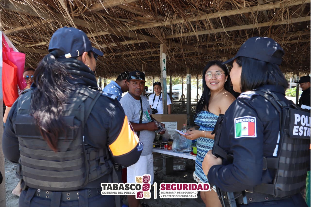 proximidad social en diversas playas del estado de Tabasco