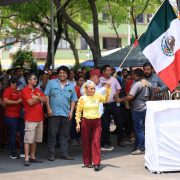 Abarrotan Plaza de Armas en apoyo de Sheinbaum y Javier May