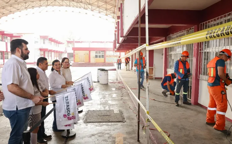 Arranca mejora de infraestructura con inversión millonaria en educación