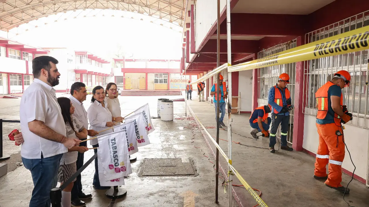 Arranca mejora de infraestructura con inversión millonaria en educación