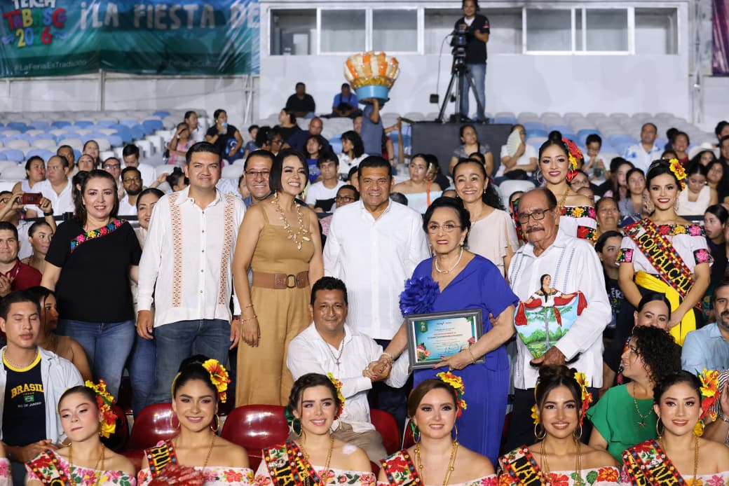 En el teatro al aire libre del Parque Tabasco