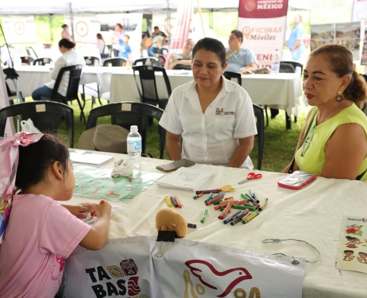 Jornadas de Paz llegan a ranchería Anacleto Canabal segunda