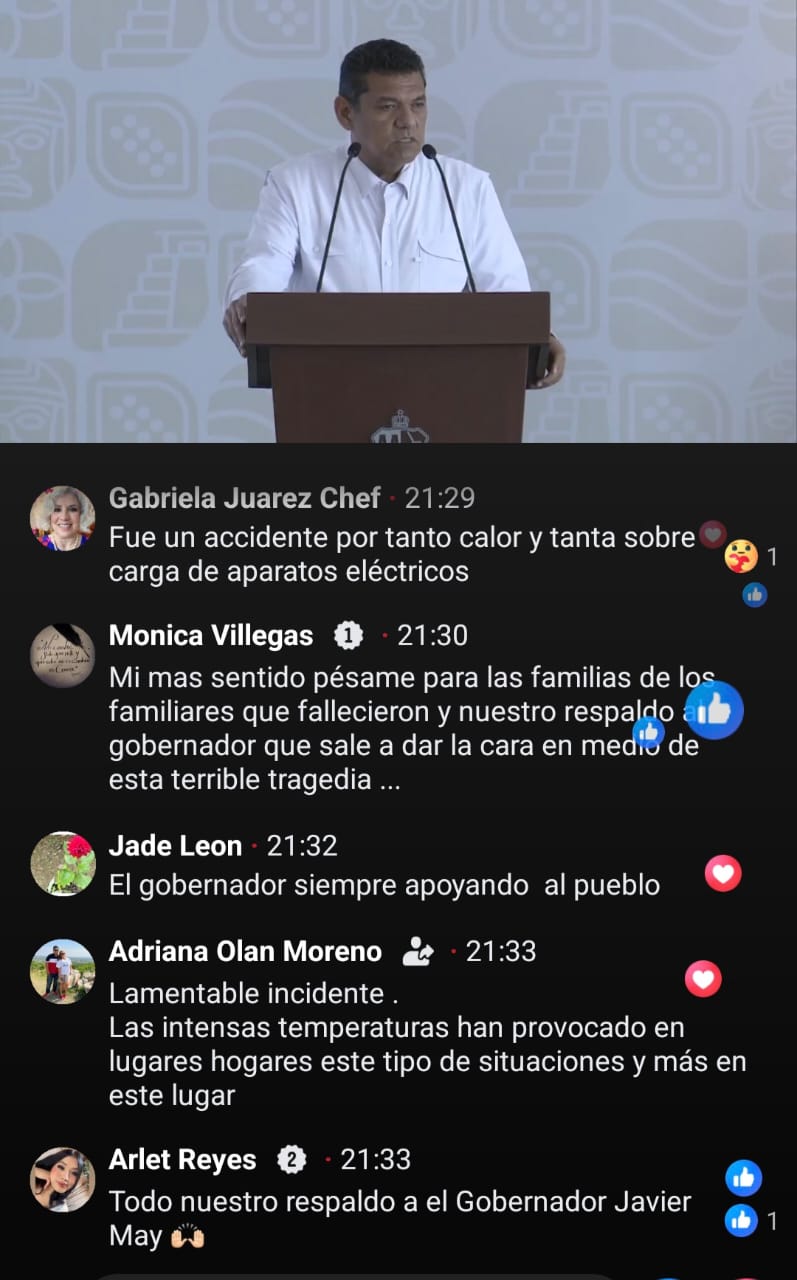La ciudadanía tabasqueña se solidariza