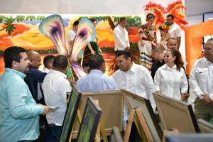 Recorrido oficial en la Feria Tabasco 2026 fortalece la identidad cultural y artesanal de los municipios participantes.