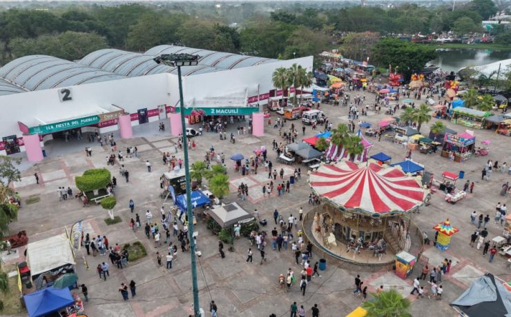 Miles de familias tabasqueñas en la Feria Tabasco