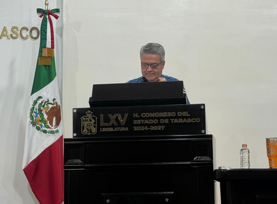 Pedro Palomeque expresa solidaridad tras incendio en la Feria Tabasco 2026