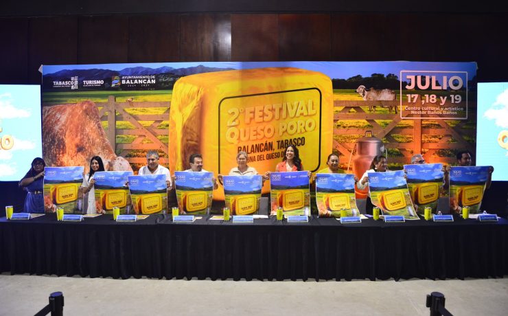 Presentan la segunda edición del Festival del Queso de Poro en Balancán