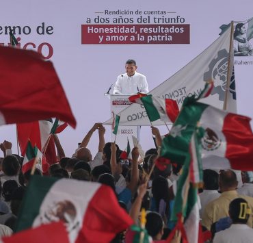 Respaldan en Tabasco defensa de la soberanía nacional