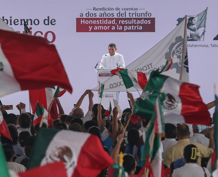 Respaldan en Tabasco defensa de la soberanía nacional