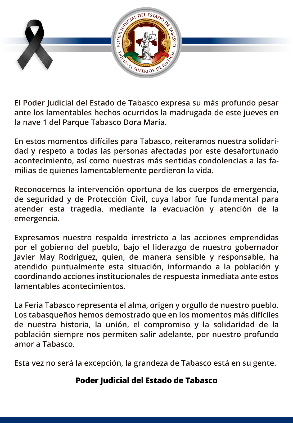 Respaldo a acciones del Gobierno del Estado