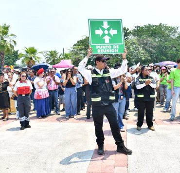 Tabasco supera récord de participación en el Simulacro Nacional 2026