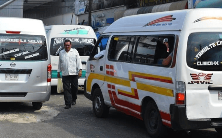 Transportistas de Tabasco advierten posible aumento al pasaje en julio
