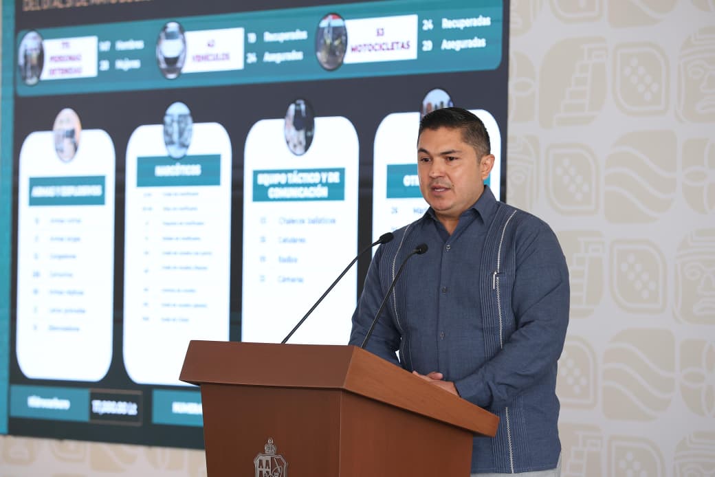 Continúan a la baja los delitos de alto impacto en Tabasco