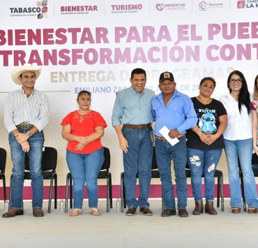 Pone en marcha Javier May el programa Bienestar en tu Mesa en Emiliano Zapata