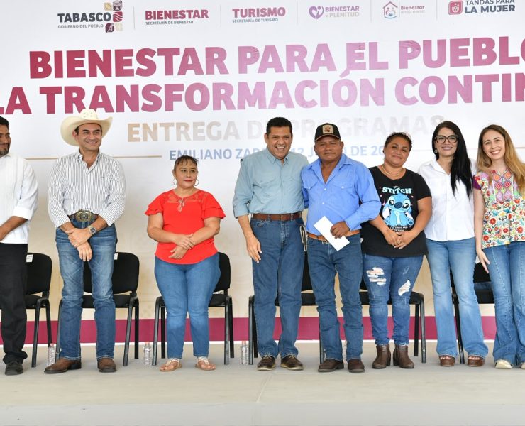 Pone en marcha Javier May el programa Bienestar en tu Mesa en Emiliano Zapata
