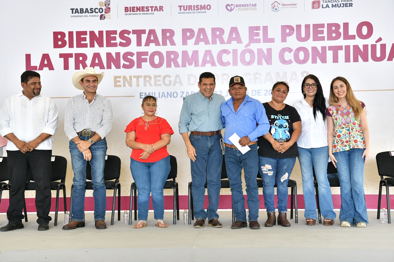 Pone en marcha Javier May el programa Bienestar en tu Mesa en Emiliano Zapata