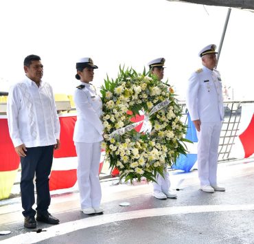 Conmemoran el 84 Aniversario del Día de la Marina Nacional en Dos Bocas
