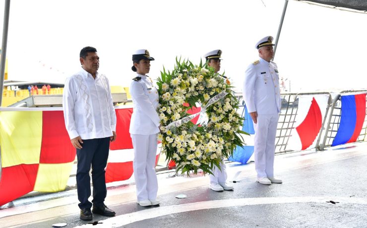Conmemoran el 84 Aniversario del Día de la Marina Nacional en Dos Bocas