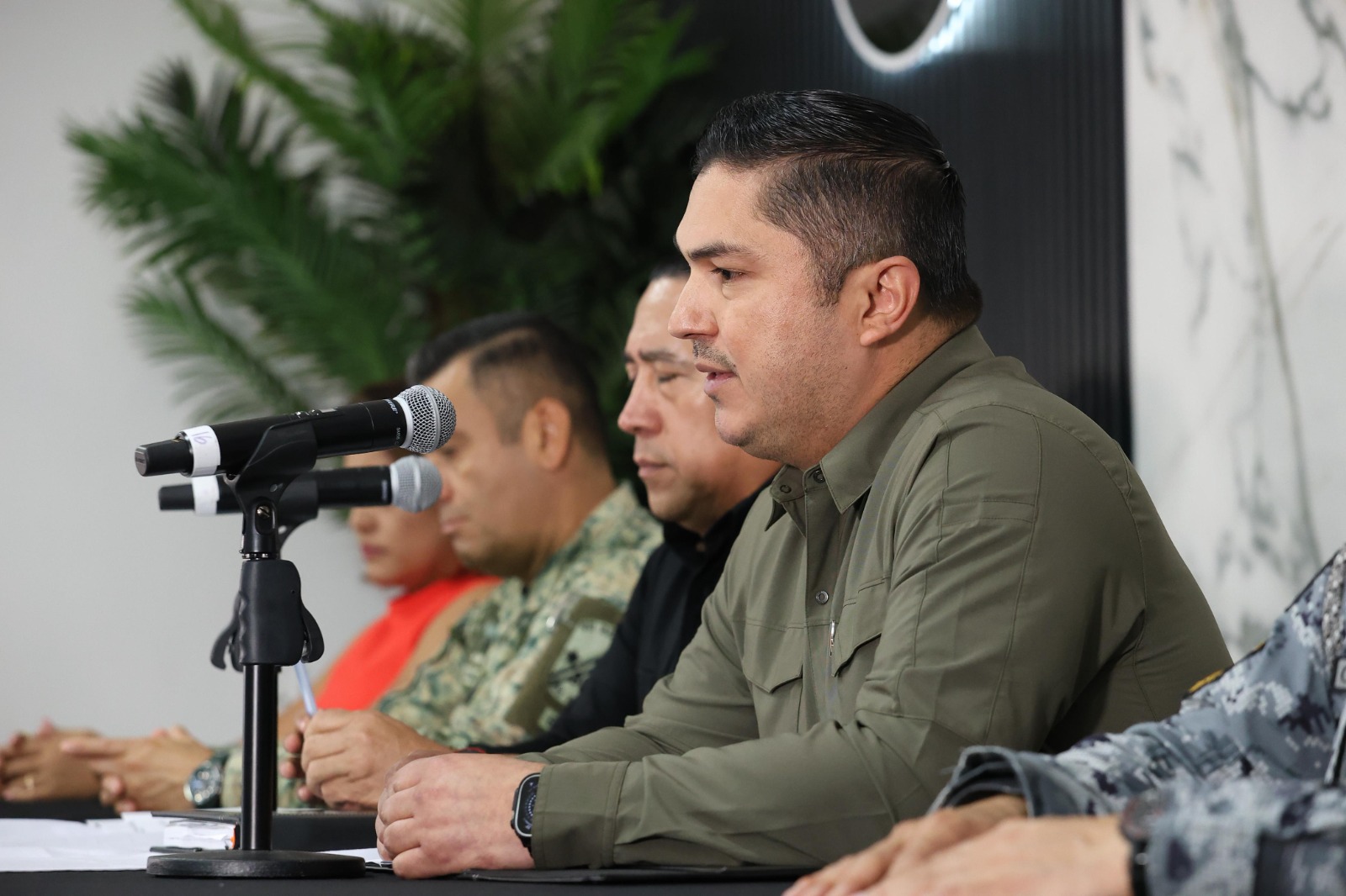 El gabinete de Seguridad 