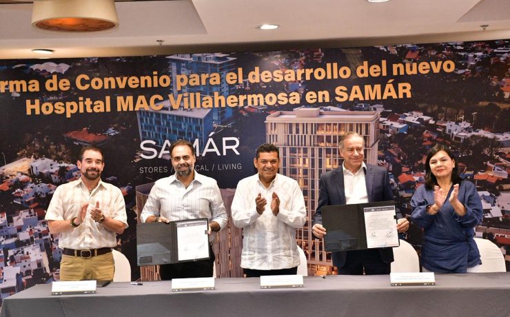 Formalizan proyecto hospitalario de mil 500 millones de pesos en Tabasco