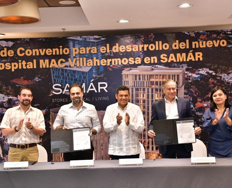 Formalizan proyecto hospitalario de mil 500 millones de pesos en Tabasco