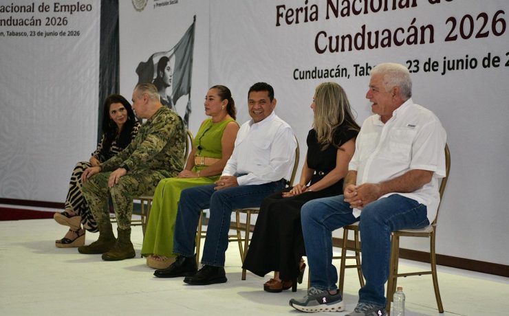 Inauguran Feria Nacional de Empleo Cunduacán 2026