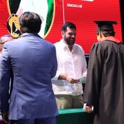 Participa Daniel Casasús graduación de jóvenes del CECYTE