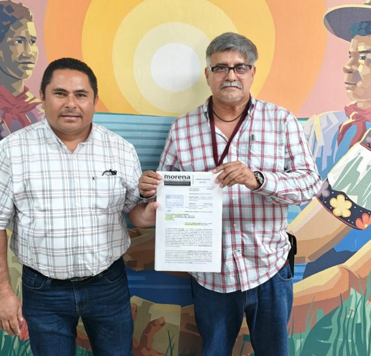 Presenta MORENA denuncia contra el PRD