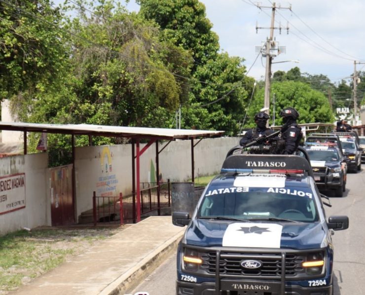 Refuerza SSPC Tabasco vigilancia preventiva