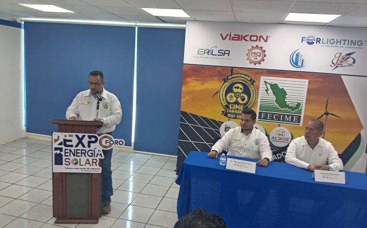 Villahermosa será sede de la Segunda Expo Foro Energía Solar 2027