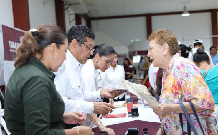 Con programas de Bienestar en Cunduacán