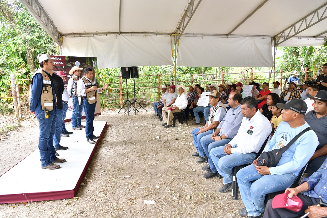 Destacan el trabajo conjunto con las familias productoras