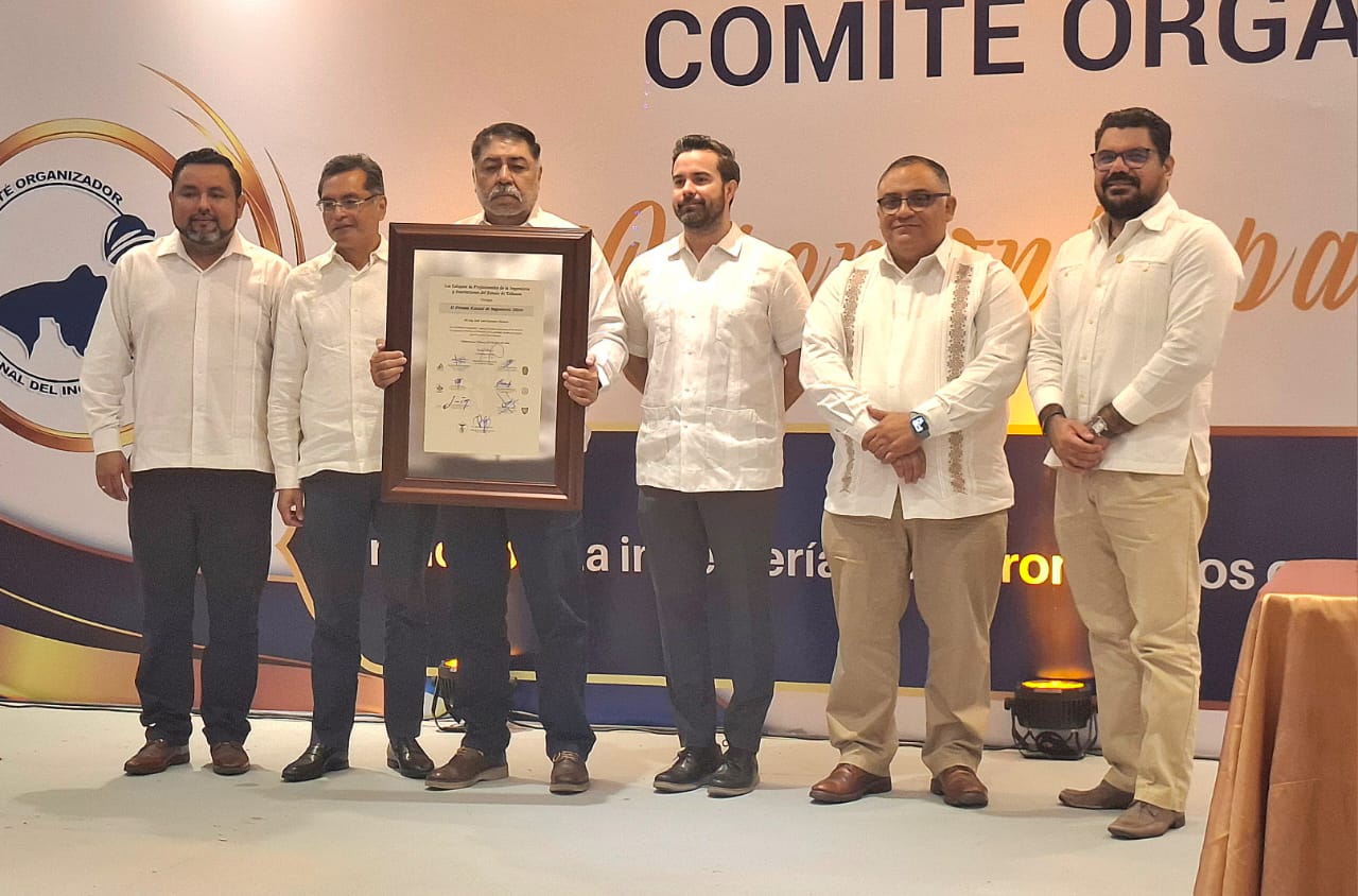 Entregan 7 Premios Estatales de Ingeniería 2026