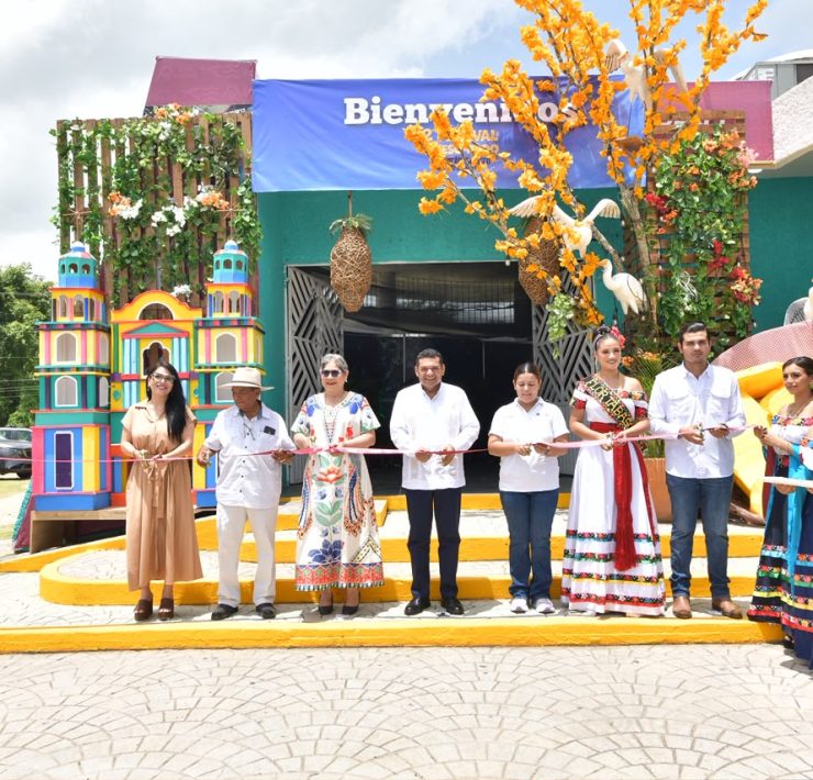 Inaugura el gobernador Javier May el Segundo Festival del Queso de Poro